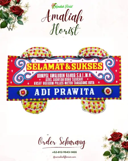 Papan Bunga Ucapan Selamat Sembaturagung